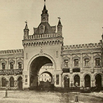 1. Третьяковский проезд в 1891 году (еще при жизни братьев Третьяковых)