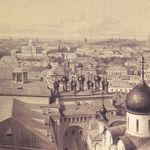 3. Вид Москвы. Литография. Конец XIX века