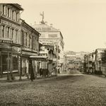 5. Улица Кузнецкий Мост в Москве. Фотография 1884 года