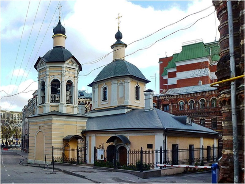 8. Церковь Сергия Радонежского в Крапивниках. Современная фотография