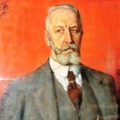 2. Малютин С.В. Портрет Петра Николаевича Перцова. 1916 год.
