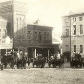 17. Мясницкий полицейский дом близ Хитровки. Фотография 1910-х годов.