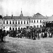 24. Хитровская площадь. Фотография 1900-х годов.