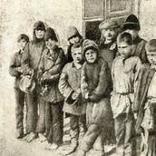 1. Дети Хитровки. Фотография конца XIX века.