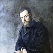 11. Ярошенко Н.А. Портрет Г.И. Успенского. 1884 год.