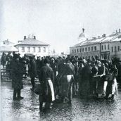 7. Хитровская площадь. Фотография 1913 года.