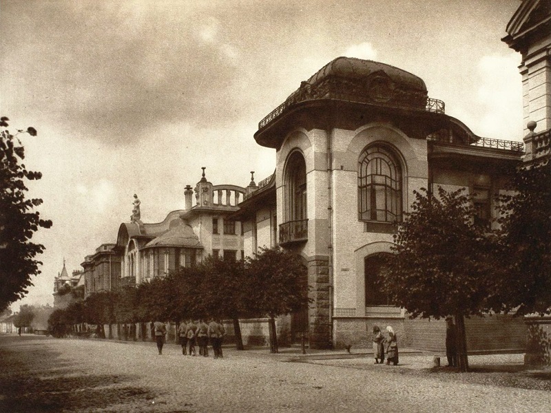 2. Дом Понизовского на Поварской. Фотография 1910-х годов.