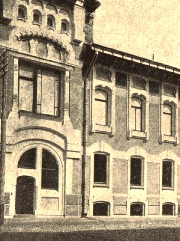 7. Дом Саарбекова на Поварской. Фотография 1900-х годов.