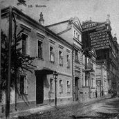 1. Никитский бульвар. Фотография 1810-х годов.