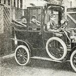 6. Первое московское такси. Фотография начала XX века