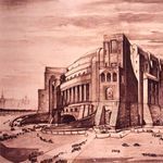 3. А. Бразини. Конкурсный проект Дворца Советов 1931 года