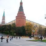 Угловая Арсенальная башня Кремля. Современная фотография