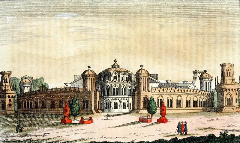 11. Джулио Феррарио Петровский путевой дворец в 1811 году