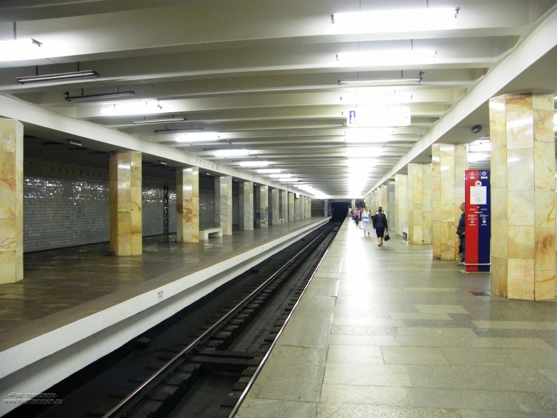 8. Станция «Полежаевская». Современная фотография.