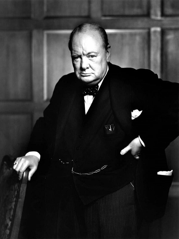 19. Уинстон Черчилль. Фотография 1941 года