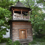 Звонница храма Николы на Берсеневской (колокольню разрушили в 1930-х годах)