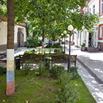 6. Один из современных дворов недалеко от Хитровской площади
